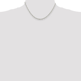 Sterling Silver Loose Rope Chain (Style QFC44-16)