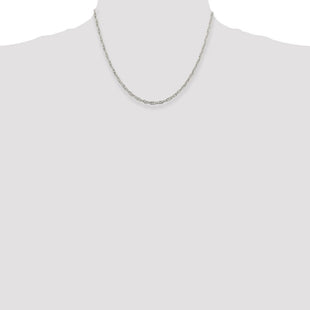 Sterling Silver Loose Rope Chain (Style QFC44-18)