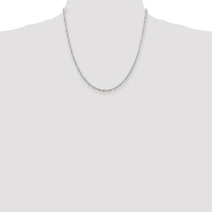 Sterling Silver Loose Rope Chain (Style QFC44-20)