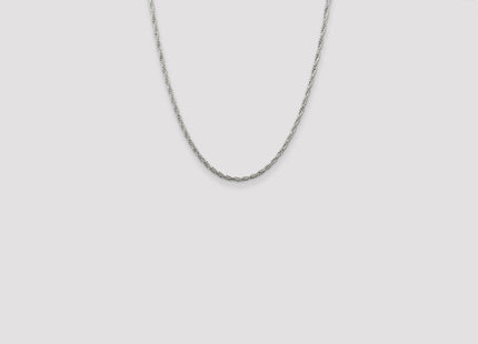 Sterling Silver Loose Rope Chain (Style QFC45-22)