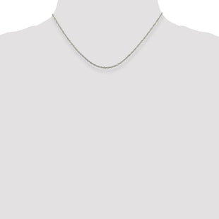 Sterling Silver Loose Rope Chain (Style QFC46-16)
