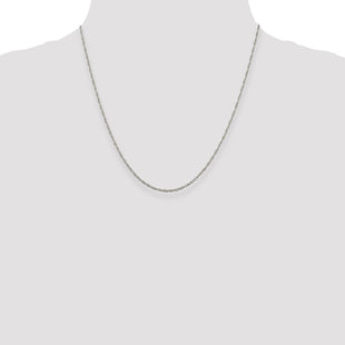 Sterling Silver Loose Rope Chain (Style QFC46-20)