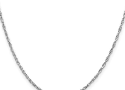 Sterling silver rope link chain, alternate view