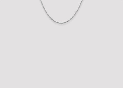Sterling silver rope link chain, additional view
