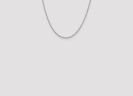 Sterling silver rope link chain