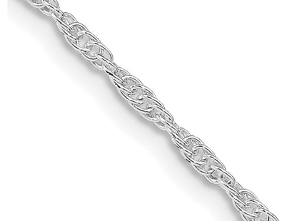Sterling silver rope link chain