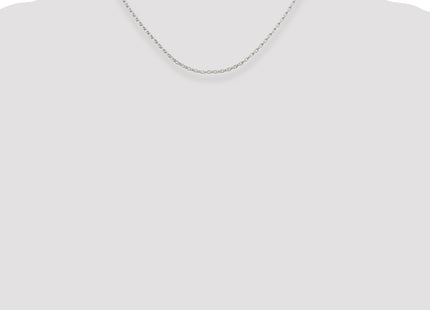 Sterling Silver Oval Fancy Rolo Chain (Style QFC47-16)