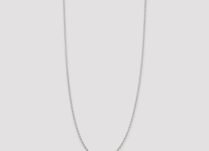 Sterling Silver Oval Fancy Rolo Chain (Style QFC47-30)