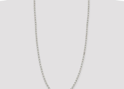 Sterling Silver Diamond-cut Rolo Chain (Style QFC50-30)
