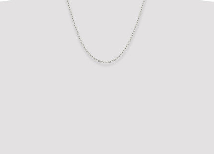 Sterling Silver Elongated Open Link Chain (Style QFC52-20)