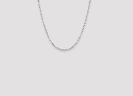 Sterling Silver Elongated Open Link Chain (Style QFC52-22)