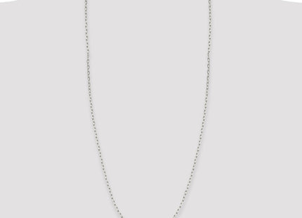Sterling Silver Elongated Open Link Chain (Style QFC52-30)