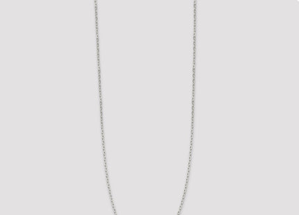 Sterling Silver Elongated Open Link Chain (Style QFC52-36)