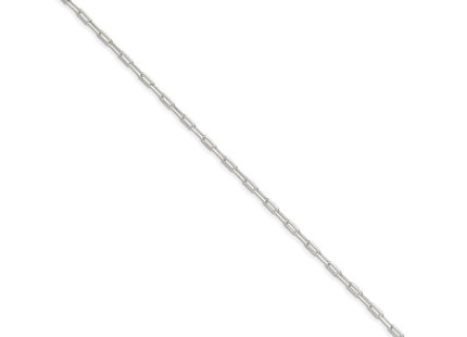 Sterling Silver Elongated Open Link Chain (Style QFC52-8)