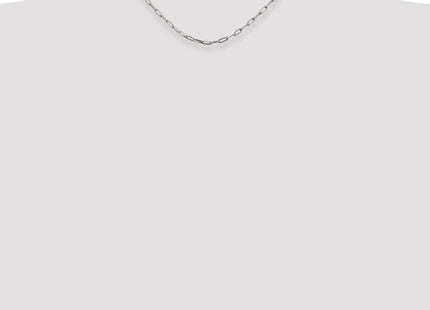 Sterling Silver Elongated Open Link Chain (Style QFC53-16)