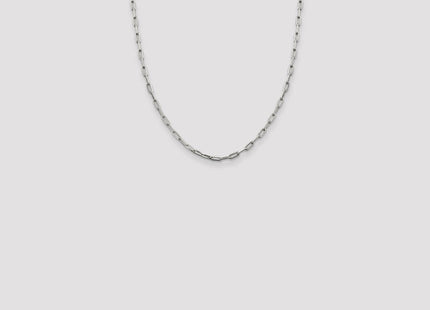 Sterling Silver Elongated Open Link Chain (Style QFC53-22)