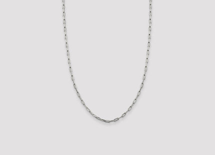 Sterling Silver Elongated Open Link Chain (Style QFC53-26)