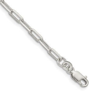 Sterling Silver Elongated Open Link Chain (Style QFC53-8)