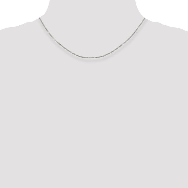 Sterling Silver Corona Chain, 16 x 1.6mm