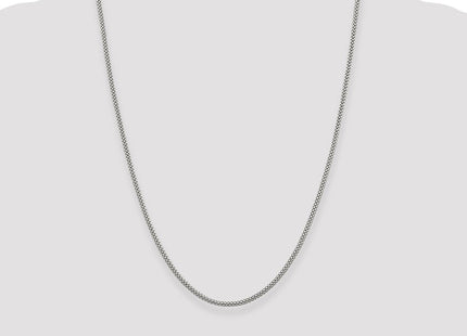 Sterling Silver Corona Chain (Style QFC63-24)