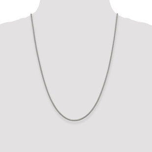 Sterling Silver Corona Chain (Style QFC63-24)