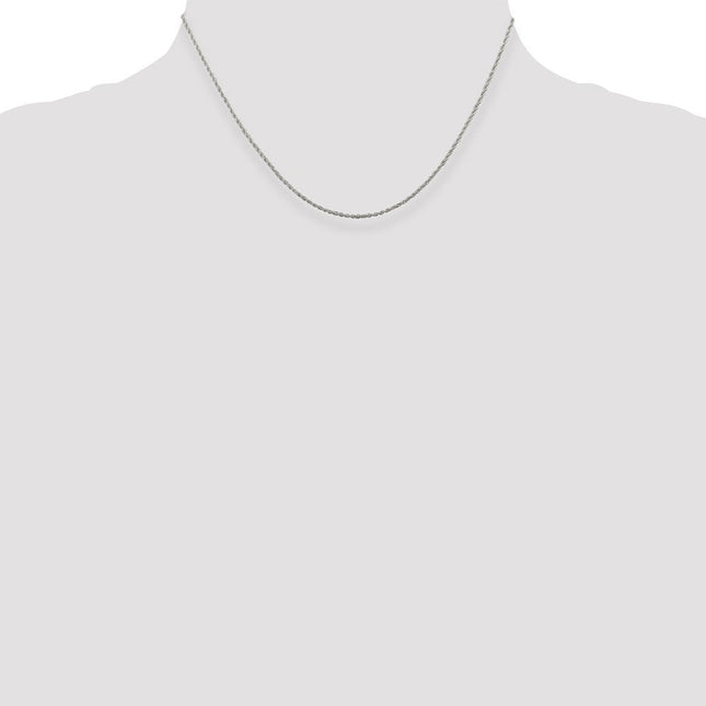 Sterling Silver Loose Rope Chain, 26 x 1.3mm