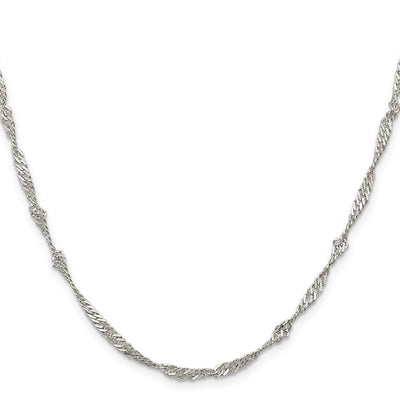 Sterling Silver Singapore Bracelet