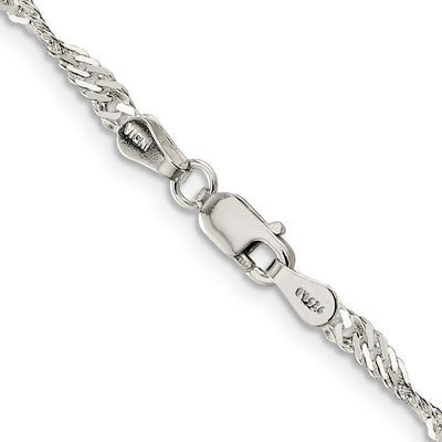 Sterling Silver Singapore Bracelet