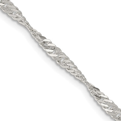 Sterling Silver Singapore Bracelet