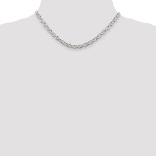 Sterling Silver Cable Chain (Style QFC8-16)