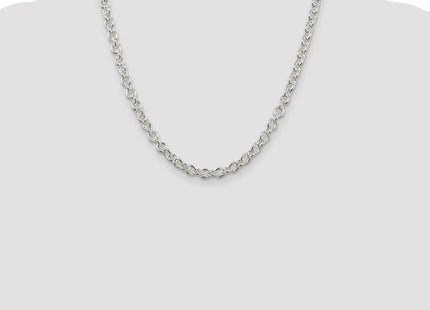 Sterling Silver Cable Chain (Style QFC8-20)