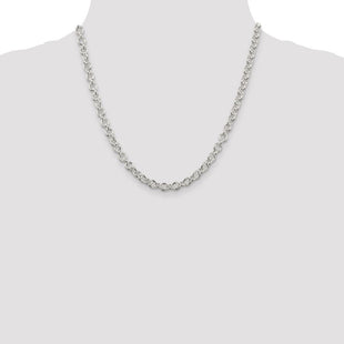 Sterling Silver Cable Chain (Style QFC8-20)