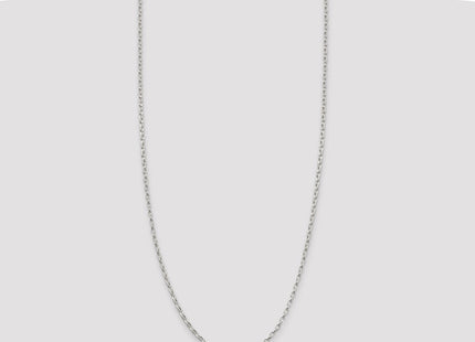Sterling Silver Oval Fancy Rolo Chain (Style QFC85-30)