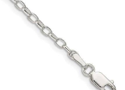 Sterling silver oval chain