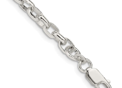 Sterling silver oval chain