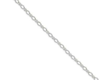 Sterling Silver Fancy Rolo Bracelet