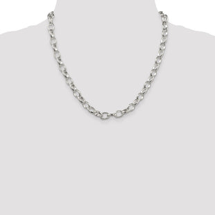 Sterling Silver Fancy Rolo Chain (Style QFC89-20)