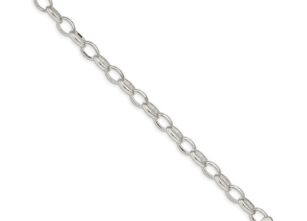 Sterling Silver Fancy Rolo Chain (Style QFC89-8)