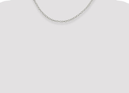 Sterling Silver Oval Cable Chain (Style QFC94-16)