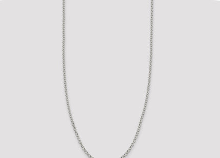Sterling Silver Oval Cable Chain (Style QFC94-30)