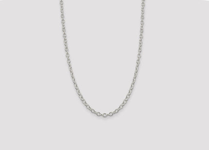 Sterling Silver Oval Cable Chain (Style QFC95-26)