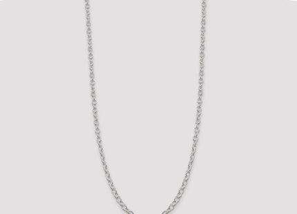 Sterling Silver Oval Cable Chain (Style QFC95-30)