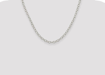 Sterling Silver Oval Cable Chain (Style QFC96-20)