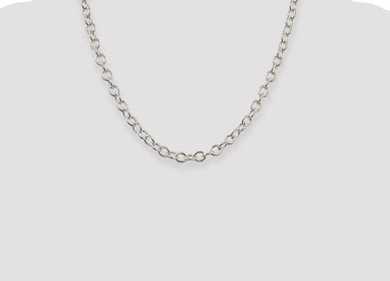 Sterling Silver Oval Cable Chain (Style QFC97-20)