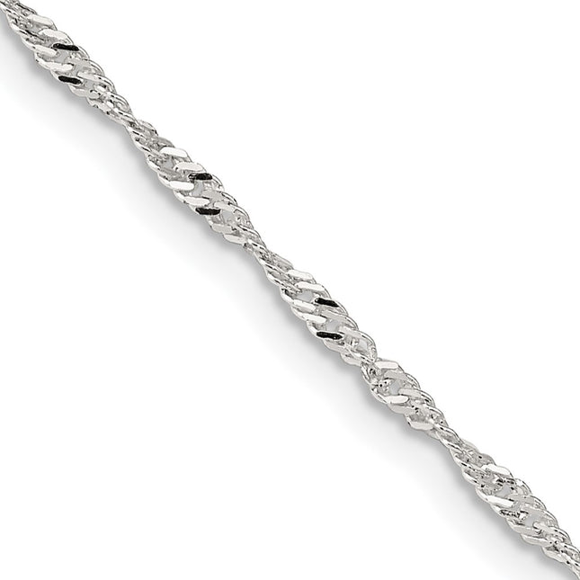 Sterling Silver Chains Style QFC98E - Classique Jewelry Inc.