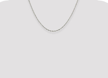 Sterling silver singapore link chain
