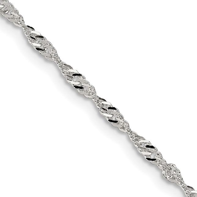 Sterling Silver Chains Style QFC99E - Classique Jewelry Inc.