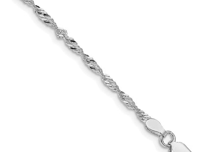 Sterling Silver Chains Style QFC99R - Classique Jewelry Inc.