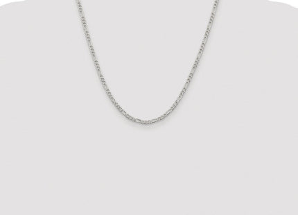 Sterling silver figaro link chain