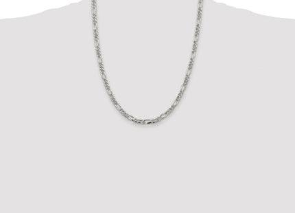 Sterling silver figaro link chain